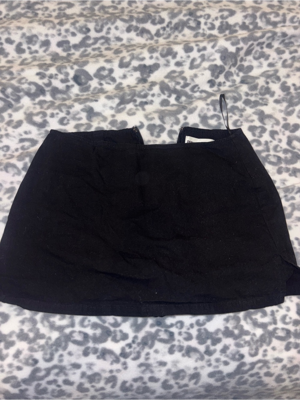 Princess polly black mini skirt
